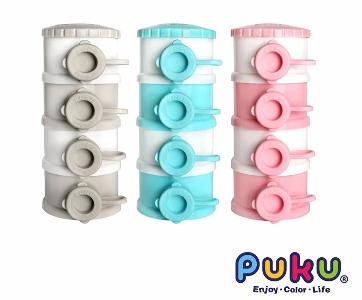 PuKu 藍企鵝 四格派對奶粉盒