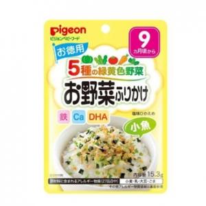 日本 PIGEON 貝親 幼兒拌飯料小魚15.3G