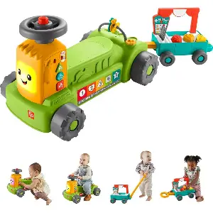 Fisher-Price 學習 4 合 1 農場到市場拖拉機