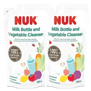 德國Nuk 奶瓶清潔液-補充裝 750ml X 2包