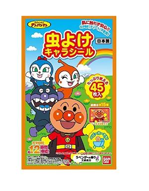 Bandai 麵包超人 Anpanman 驅蚊貼45枚入