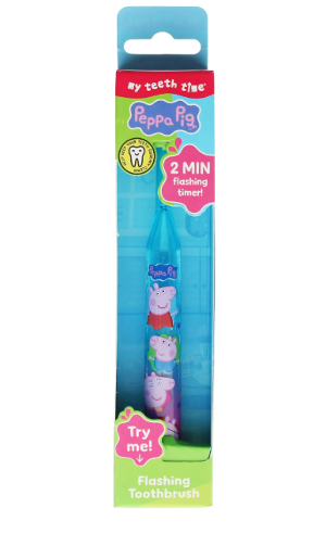 閃燈兒童牙刷 - Pegga Pig (3歲+)