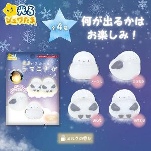 Santan (日本) 發光浴球 - 雪之精靈 (牛奶香味)