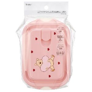 小熊維尼抱心圖案-兩件套裝-500ML