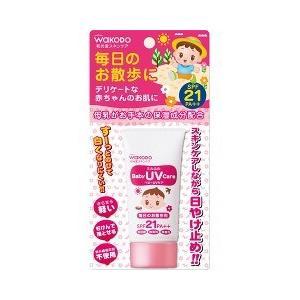 日本 Wakodo 和光堂 嬰幼兒UV防曬乳液SPF21 30g