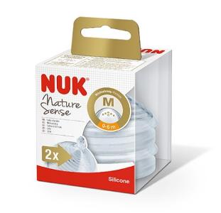 德國 NUK 自然母感矽膠奶咀 0-6個月中號(6小孔)