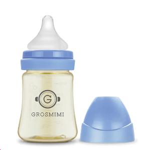 GROSMIMI PPSU 防漏奶瓶200ml (藍色)